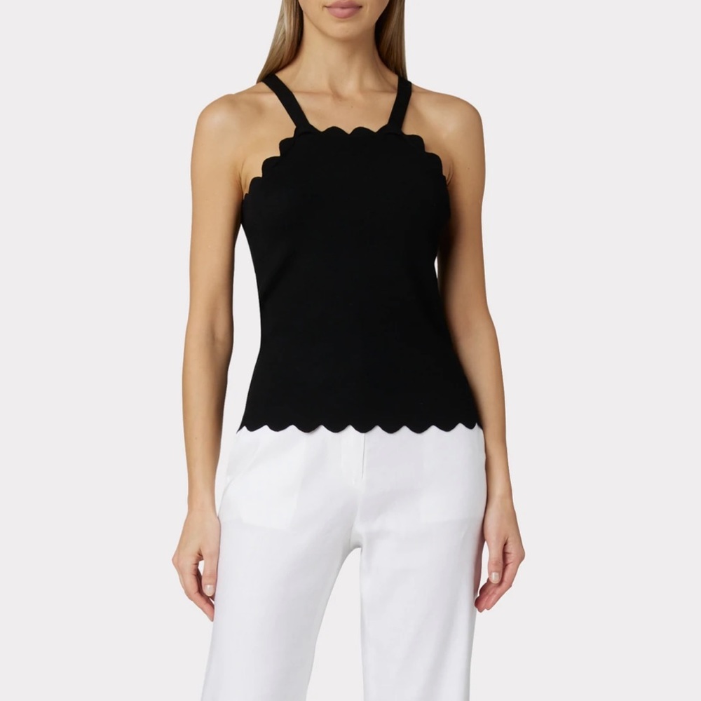 Milly Scallop Tank Top